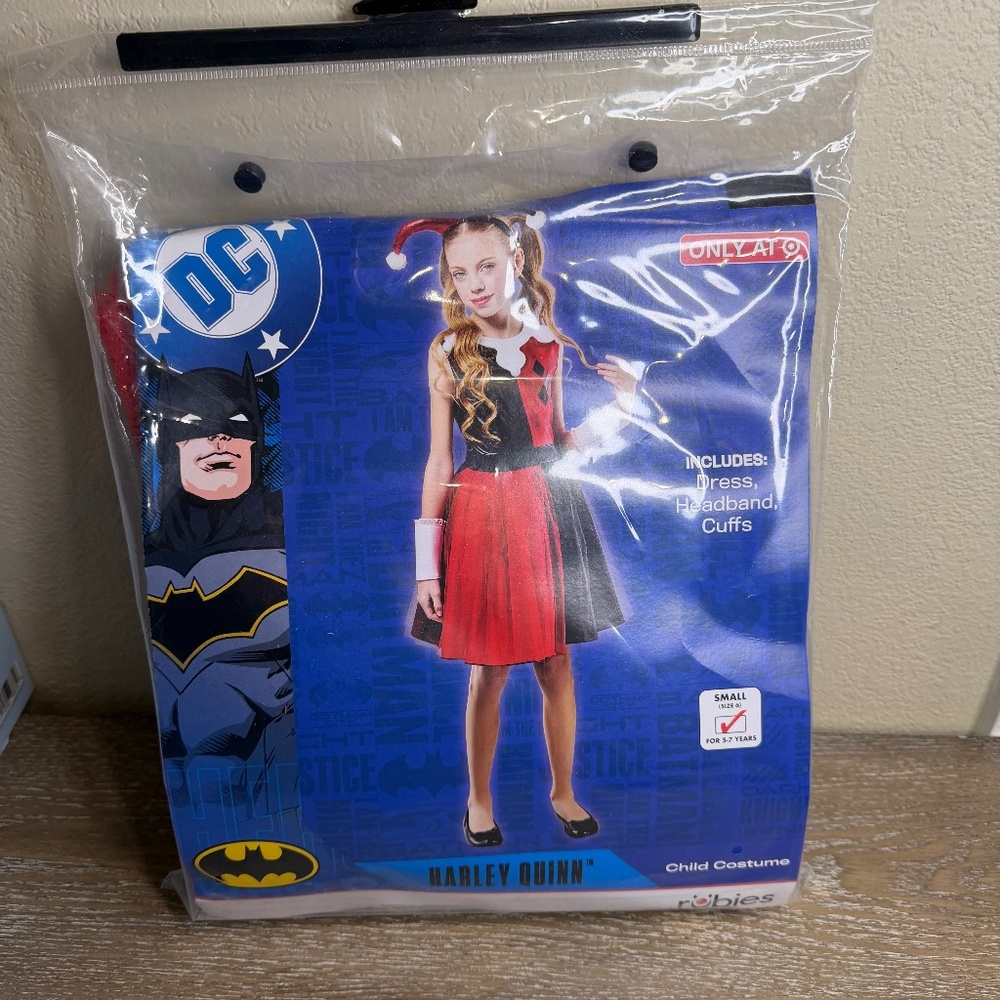 New Target DC Harley Quinn Girl’s Costume